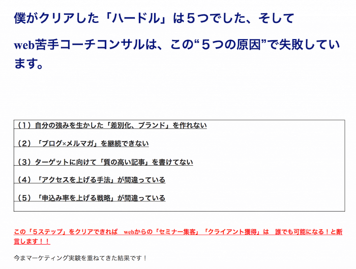 問題点の指摘